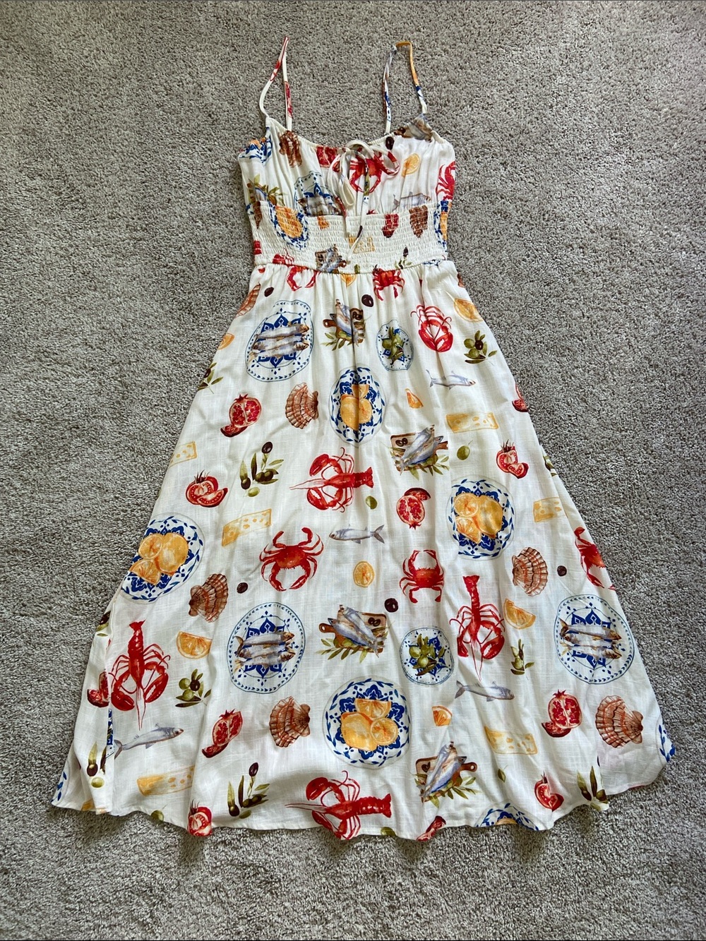 Blu Pepper • Seaside Lunch Midi Dress